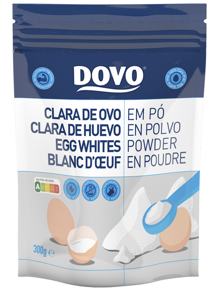Claras de ovo em pó DOVO