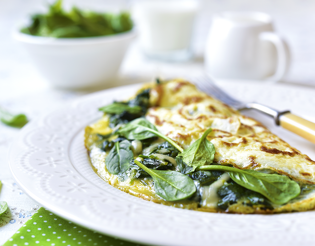 ovoprodutos Dovo omelete espinafres