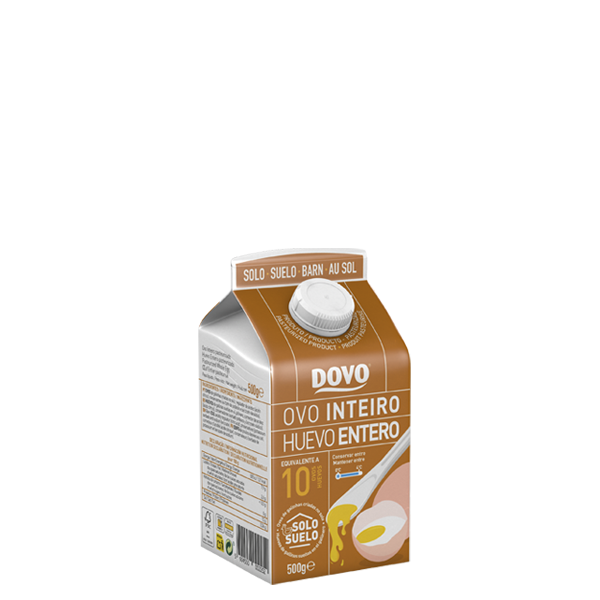 Ovo inteiro solo DOVO pronto a usar