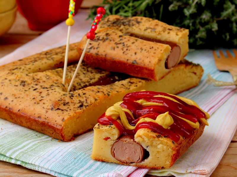 Receita de tarte hotdog com ovo inteiro dovo